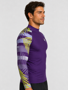 Rashguards écologiques pour hommes, fabrication par transfert thermique, tendance, haute qualité, BJJ, personnalisés, numériques, antibactériens, respirants - Product Image 5