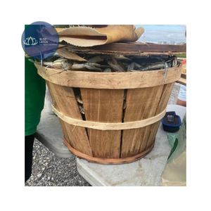BEST SELLER Panier en bois naturel vintage, panier rond pour fruits de mer, fourniture - Product Image 1