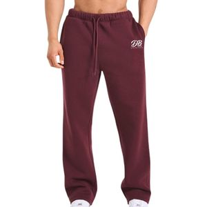Pantalones Deportivos Ligeros para Hombre, Transpirables, con Cintura Elástica y Cordón Ajustable, Corte Ajustado, para Correr, Gimnasio y Entrenamiento - Product Image 1