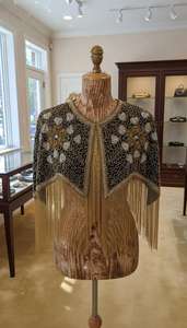 Nuevo Poncho de Fiesta de Noche para Mujer, Talla Grande, con Lentejuelas y Flecos Largos Brillantes, Dorado, para Otoño - Product Image 6