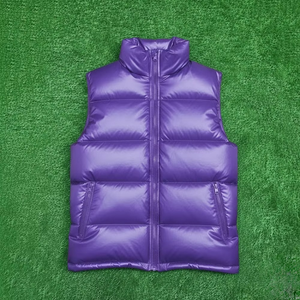 Gilet matelassé sans manches pour homme avec logo personnalisé, chaud et respirant, pour l'hiver, OEM - Product Image 5