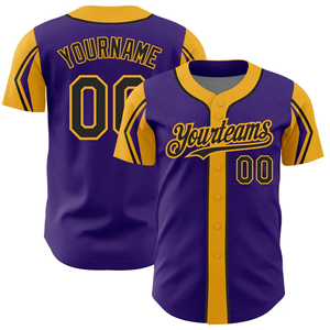 Maillots de baseball et de softball entièrement personnalisés, respirants, 100% polyester, noms et numéros personnalisés, logos sublimés - Product Image 1
