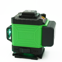 Niveau laser 3D à 12 lignes, auto-nivelant, lignes horizontales et verticales croisées, outil laser vert super puissant