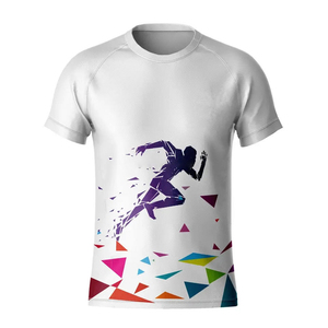 Sports T Shirt with Sublimation Printing ODM OEM Manufacturer Athletic Sports T Shirt Lightweight Training Wear Wholesale Custom - Product Image 4