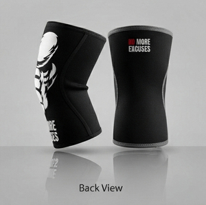 Weightlifting Neoprene Knee Sleeve Printed Workout <b>Trainer</b> Heavy Duty Knee Sleeves Powerlifting Knee Support Sleeves - Product Image 3