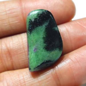 Cabujón de Zoisita Rubí Natural Tallado, Gema de Rubí Tallada a Mano, Piedra Suelta Lisa, Proveedor Mayorista para Joyería - Product Image 3