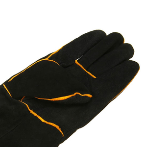 Gants de soudage en cuir durables, protection de sécurité, résistance à la chaleur, imperméables, antidérapants, sans silicone, sans poudre, personnalisables - Product Image 4
