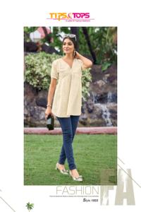 Vestido Túnica Astar de Algodón Orgánico, Talla Pequeña Personalizada, Corte Holgado y Cómodo, Diseño en Capas, Corto y Evase, Estilo Indio/Pakistaní Maruti - Product Image 6