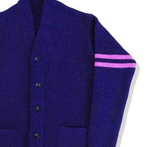 Nouveauté : Ajoutez des logos personnalisés sur des cardigans unisexes, des pulls brodés avec des lettres, pour les sororités et les fraternités - Product Image 4