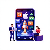 混合移动应用程序开发 MAC 网络股票交易解决方案 企业级数字营销解决方案 可扩展业务解决方案