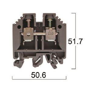 Terre HT-10E à travers le bornier, jaune-vert, 10mm2 - Product Image 5