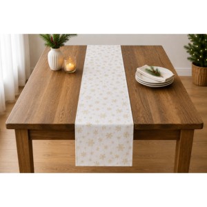 Floral Printed Classic Design Christmas Table <b>Runner</b> For Dining Table With Custom Size And Design Rectangle - Product Image 5