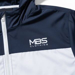 Custom Men's Lightweight <b>Waterproof</b> Windbreaker <b>Jacket</b> Hooded Outdoor Sports Casual Streetwear Zip Up Athletic Windbreaker - Product Image 3