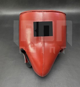 Protège-entrejambe de boxe en cuir de vachette de qualité supérieure, personnalisable, best-seller, rembourré à 4 couches, épais - Product Image 1