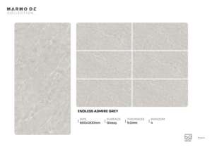 Carreaux de porcelaine brillants et élégants, format 600x1200, grands carreaux pour sols et murs, pour la maison, le bureau et les intérieurs commerciaux - Product Image 3