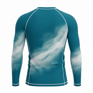 Camiseta Deportiva Unisex de Manga Larga, Compresión, para Entrenamiento, Sublimación Personalizada, BJJ, MMA, Jiu Jitsu, Grappling, No Gi - Product Image 2