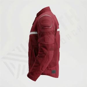 Veste de moto en cuir véritable pour homme de qualité supérieure, nouvelle arrivée, vestes de moto d'hiver, protections amovibles, personnalisables - Product Image 3