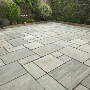 Piedra Arenisca Gris Kandla Natural de Alta Calidad, Duradera, Resistente y Adecuada para Uso en Interiores y Exteriores - Product Image 3