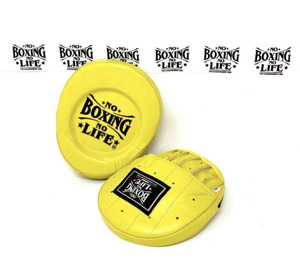 Professional Boxing Punching Mitts Leather Focus Pads For MMA Training Martial Arts Target <b>Shield</b> Coaching Gear - Product Image 2