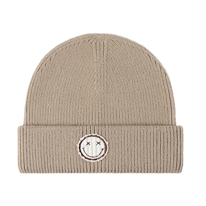 Gorro de Punto Acrílico 100% Estilo Vintage para Adultos, Gorro de Invierno Cálido y Suave, 56–58CM, MOQ Bajo, Venta al Por Mayor - Product Image 1