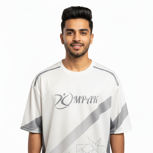 Camiseta Sublimada Oversize para Hombre, Estilo Urbano Moderno, Corte Holgado, Ropa Casual de Moda - Product Image 1