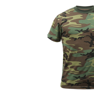 เสื้อยืดลายพรางแบบยูนิเซ็กส์ สตรีทแวร์ โอเวอร์ไซส์ ผ้าฝ้าย พิมพ์ลาย แขนสั้น สวมใส่สบาย ทรงหลวม เสื้อยืดฤดูร้อน - Product Image 5