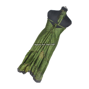 New Exclusive Pleasant Printed <b>Vintage</b> Sari <b>Dresses</b> In <b>Uk</b> Ladies Elegant Dinner Gown Sleeveless <b>Evening</b> Gowns Women's <b>Dress</b> - Product Image 5