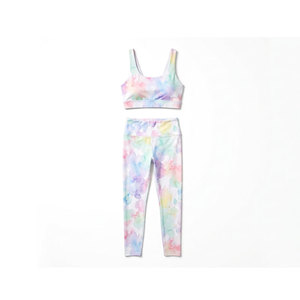 Conjuntos de Yoga Personalizados para Mujer 2025, Reversibles, Tallas Grandes, Transpirables, de Secado Rápido, Cintura Elástica sin Costuras, Ropa Deportiva de 2 Piezas - Product Image 1