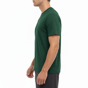 โรงงานมืออาชีพ เสื้อยืดผ้าฝ้ายถัก 100% แบบสั่งทำได้ คุณภาพเยี่ยม มาตรฐานส่งออก สวมใส่สบาย สไตล์สปอร์ต ทรงปกติ - Product Image 3