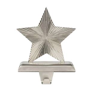 Juego de 2 soportes dorados para calcetines de árbol de Navidad, para exhibir en la chimenea, colgadores de metal para calcetines, decoración festiva para el hogar - Product Image 6