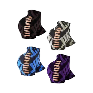 Venta al por mayor logotipo personalizado comodidad deportes Yoga pantalones cortos sin costuras pantalones largos pantalones cortos - Product Image 6