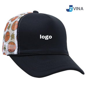 Casquette de baseball personnalisée avec logo, dos en maille, séchage rapide, respirante, style trucker, unisexe, pour promotion extérieure - Product Image 1
