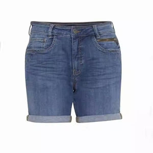 Women Casual Denim Shorts Lightweight Summer Fashion Bottom Wear Women High Waist Washed Denim Shorts Casual Summer Comfortable - Product Image 5