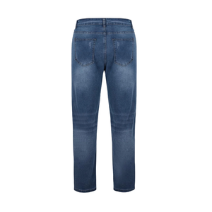 Comfortable Men's Washed Denim Pants Customized Design Slim Fit Stylish <b>Soft</b> Daily Usage <b>Jeans</b> Pants For Men From BD - Product Image 2