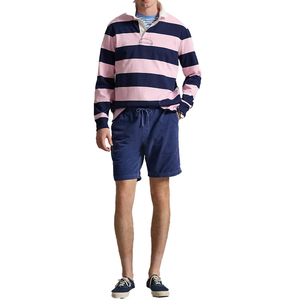 Pantalones Cortos de Pana Clásicos Premium para Hombre, Estilo Vintage Preppy, Personalizados OEM, Estilo Americano Informal, Pantalones de Verano con Cintura Elástica - Product Image 6