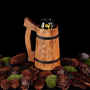 Wooden Acacia mango <b>Mug</b> for Bear and Coffee Kitchen and Tabletop Handmade Wooden Drinkware <b>Mugs</b> for Dirking Water Available - Product Image 2