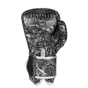 ถุงมือชกมวยคุณภาพสูงแบบมืออาชีพ บุหนาพิเศษ ป้องกันอย่างดี ระบายอากาศได้ดี ฝ่ามือเสริมความทนทาน - Product Image 3