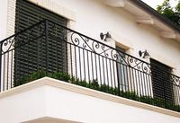 Außenbalkon-Geländer Modernes Glas DIY UV-geschützt Wasserbeständig Hochwertig Mehr als 5 Jahre Haltbarkeit Sparxwizz Engineering