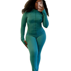 Pantalones de mujer personalizados con corte acampanado, 100% algodón, ropa holgada para mujer, top corto para mujer, chándal acampanado, fabricantes personalizados - Product Image 1