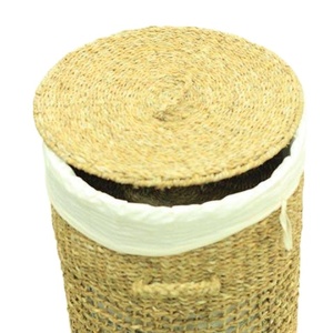 Eco Friendly 2026 Seagrass Handmade Laundry <b>Basket</b> Made in Bangladesh and Eco Friendly <b>Basket</b> Simple Design <b>Basket</b> - Product Image 1