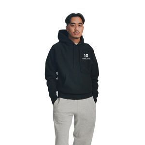 Sudadera con Capucha Negra de Corte Holgado, Sudadera Informal de Forro Polar para Hombre, Prenda Superior de Manga Larga Suave y Cálida, Ropa Urbana Personalizada - Product Image 2