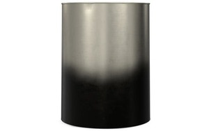 The Studio Modern Minimalist Coffee <b>Table</b> With Tempered Glass Top And Metal Frame For Living Room Furniture - Product Image 5