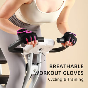 Guantes de Entrenamiento Antideslizantes para Levantamiento de Pesas, Guantes de Gimnasio con Soporte para la Palma, Equipo de Fitness para Hombres y Mujeres - Product Image 5