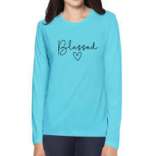 T-shirt à manches longues pour femme, décontracté, imprimé, tissé, 100% coton, col rond, été - Product Image 4