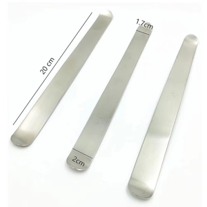 Depresor Lingual Premium - Depresor Lingual de Acero Inoxidable Reutilizable de Doble Extremo para Examen Oral y Diagnóstico Faringeo - Product Image 1