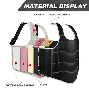Protector de Pecho para Boxeo de Diseño Personalizado con Acolchado Grueso, Cierre Seguro y Ajuste Cómodo para Prácticas de Boxeo - Product Image 4