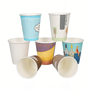 Gobelets jetables en papier synthétique à paroi simple, personnalisables, pour boissons gazeuses, en gros, 4oz, 8oz, 10oz, 12oz, 16oz - Product Image 1