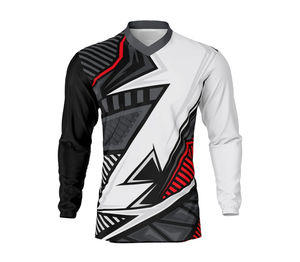 Jersey Deportivo de Manga Larga para Hombre, Transpirable, Cortavientos, para Motocross, BMX, Ciclismo de Montaña, Descenso, Tallas Grandes - Product Image 1