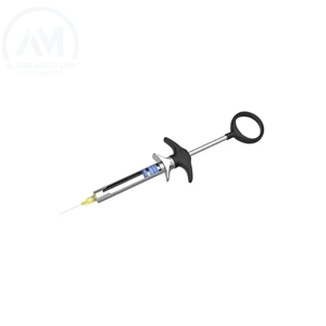 Jeringa Quirúrgica Dental de Acero Inoxidable, Manual, Al Mida, Instrumento Dental con Certificación CE Clase II ISO13485, Fácil Agarre - Product Image 2