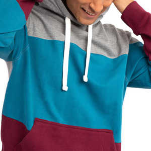 Top Quality Chenille Embroidery French Terry Cotton Graphic Heavyweight Embroidery Men Zipper Hoodie <b>Sweatshirts</b> Cheap Price - Product Image 2